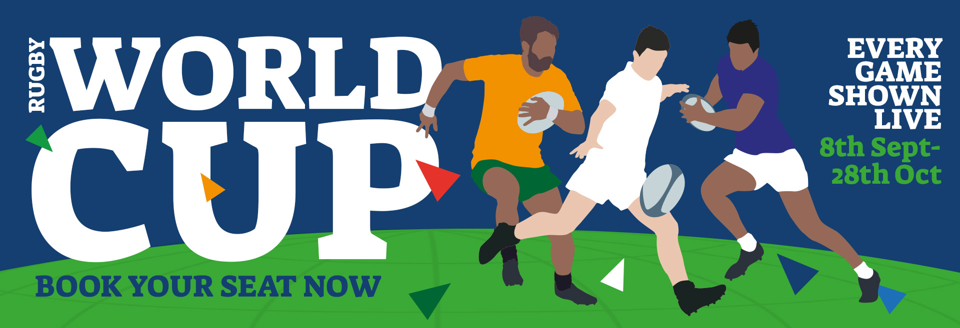 Watch the Rugby World Cup at The White Horse Hotel