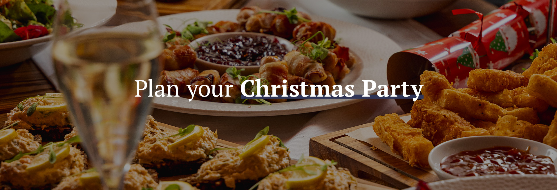 Christmas party at The White Horse Hotel