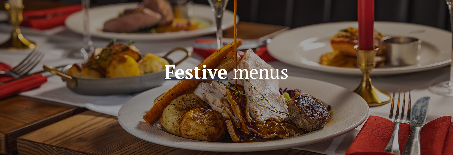 Christmas menu at The White Horse Hotel